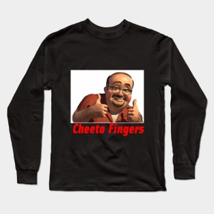 Cheeto Fingers Long Sleeve T-Shirt